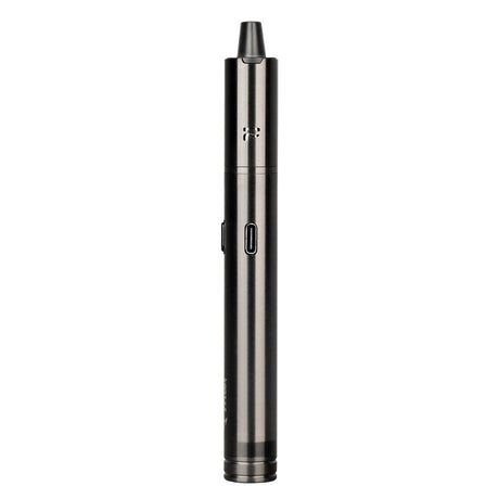 Pulsar Barb Fire Slim Vape in Black, 800mAh, Front View, for Concentrates, Variable Voltage