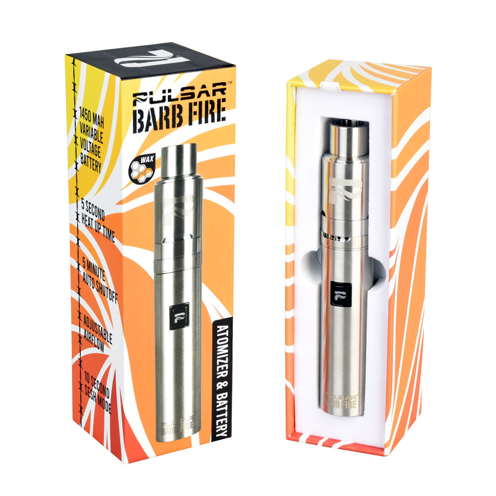 Pulsar Barb Fire Variable Voltage Wax Vaporizer – DankGeek