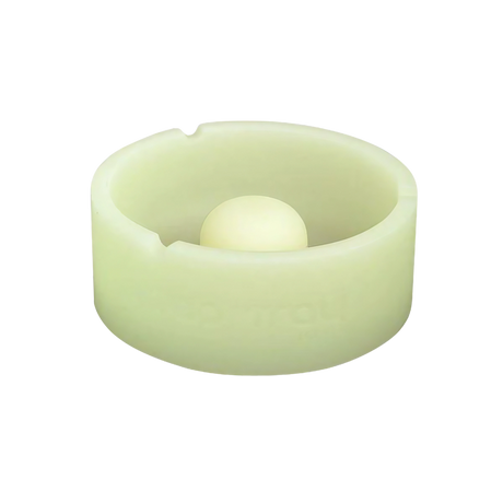 Pulsar Basic Tap Tray Ashtray in Glow variant, made of silicone, ideal for rolling accessories.