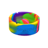 Pulsar Basic Tap Tray Ashtray in Tie Dye Silicone, Durable & Easy to Clean, Front View