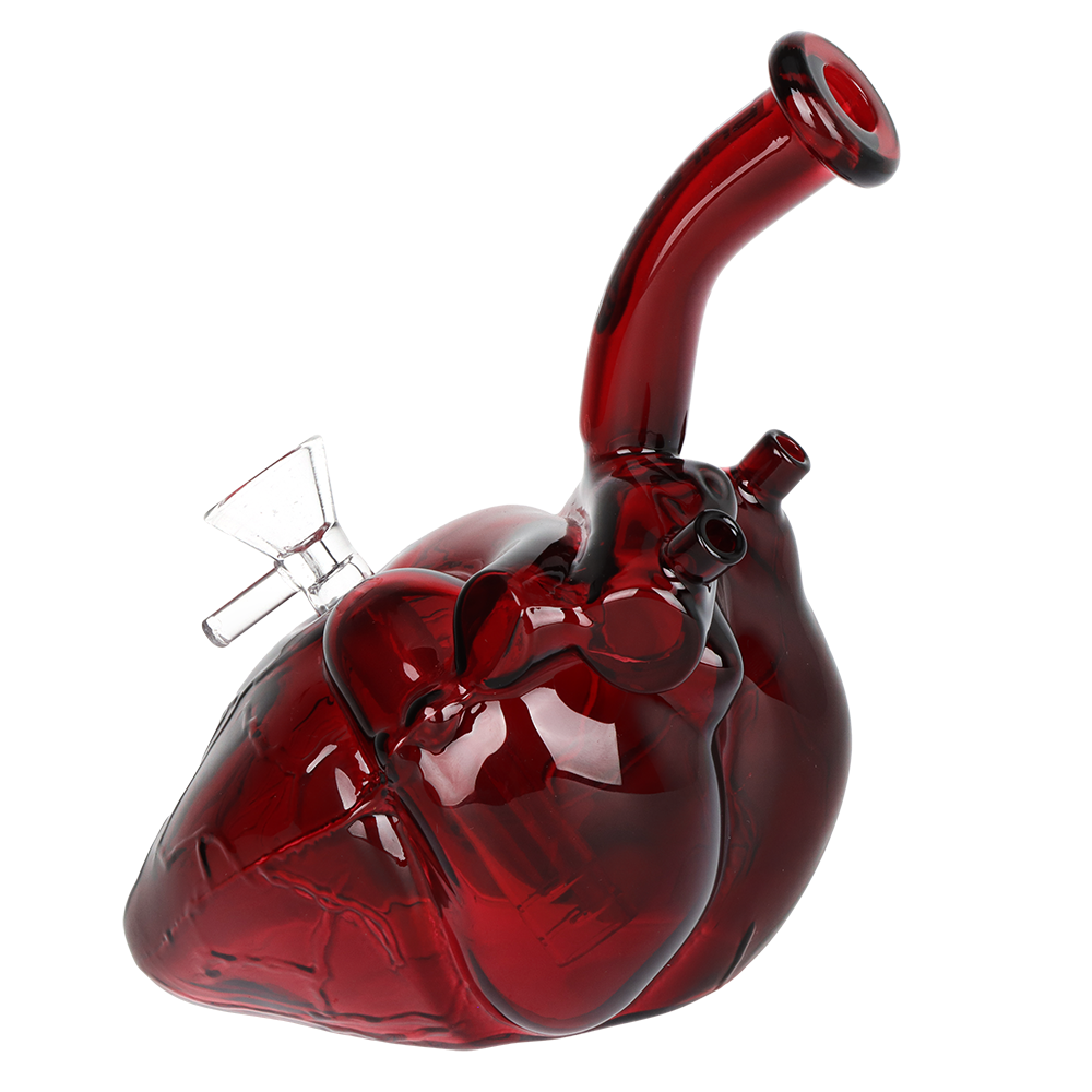 Pulsar Be Still My Heart Glass Water Pipe | 6.5" | 14mm F