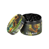 Pulsar Bent Neck Water Pipe V2 Smokers' Hard Case Travel Set  | Camping Bigfoot | 6" | 14mm F