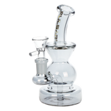 Pulsar Bent Neck Water Pipe V2 Smokers' Hard Case Travel Set  | Camping Bigfoot | 6" | 14mm F
