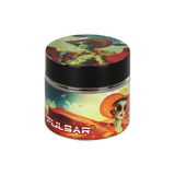Pulsar Bent Neck Water Pipe V2 Smokers' Hard Case Travel Set | Cowboy Alien | 6" | 14mm F