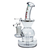 Pulsar Bent Neck Water Pipe V2 Smokers' Hard Case Travel Set | Cowboy Alien | 6" | 14mm F