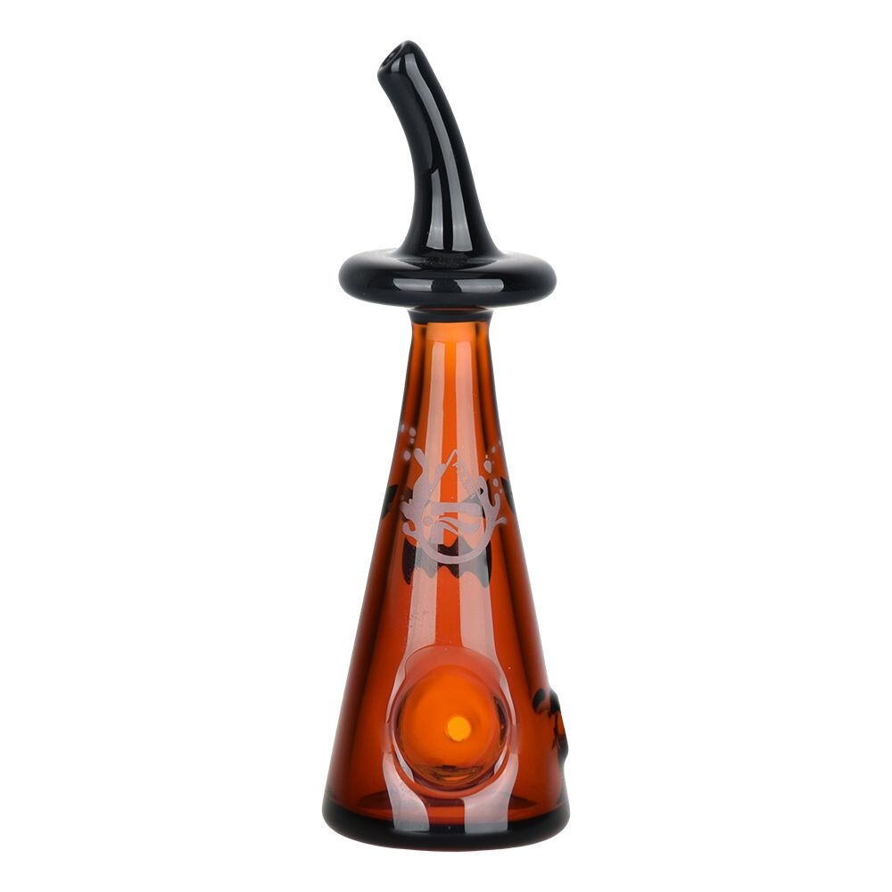 Pulsar Bewitched Halloween Glass Hand Pipe | 4.75"