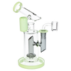 Pulsar Bicolor Fractured Tower Glass Dab Rig | 8" | 14mm F
