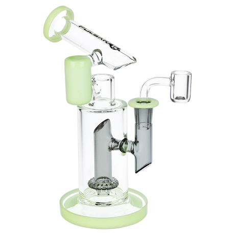 Pulsar Bicolor Fractured Tower Glass Dab Rig | 8" | 14mm F
