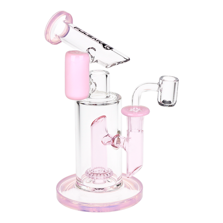 Pulsar Bicolor Fractured Tower Glass Dab Rig | 8" | 14mm F