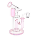 Pulsar Bicolor Fractured Tower Glass Dab Rig | 8" | 14mm F