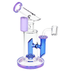 Pulsar Bicolor Fractured Tower Glass Dab Rig | 8" | 14mm F