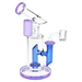 Pulsar Bicolor Fractured Tower Glass Dab Rig | 8" | 14mm F