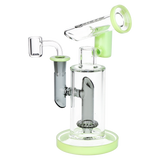 Pulsar Bicolor Fractured Tower Glass Dab Rig | 8" | 14mm F