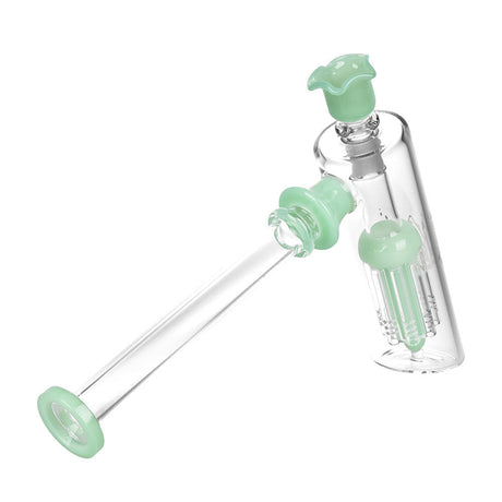 Pulsar Big Daddy Hammer Bubbler, 11-inch, 14mm Female Joint, Borosilicate Glass, Angled Side View