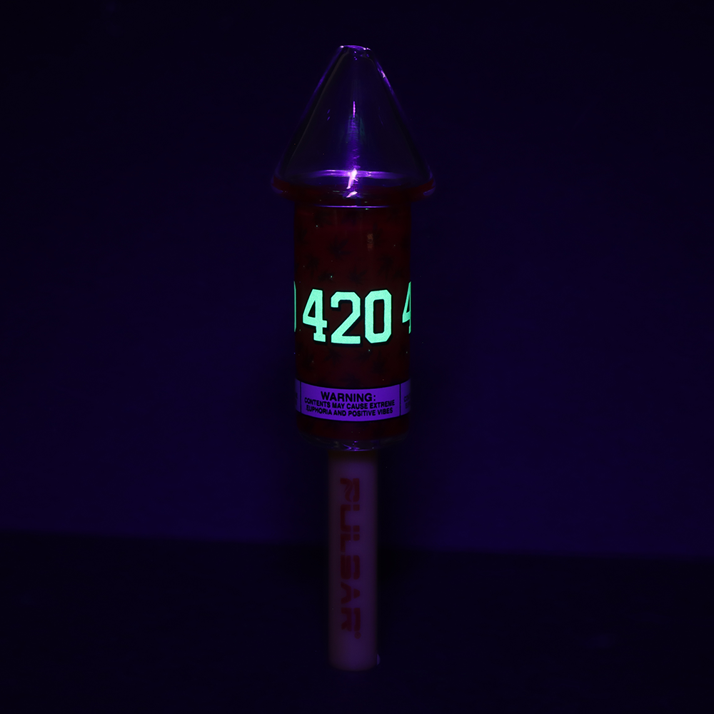 Pulsar Bottle Rocket Glass Joint / Cone Holder | 6.5"