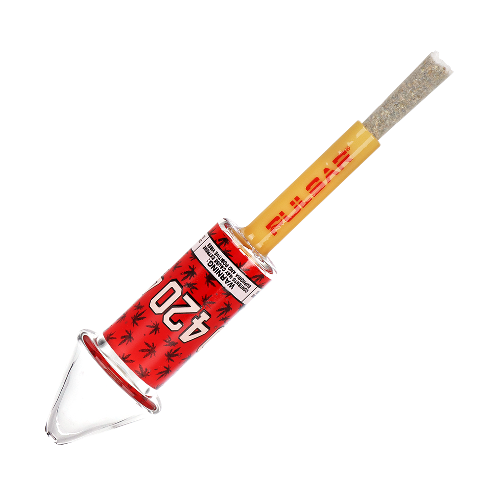 Pulsar Bottle Rocket Glass Joint / Cone Holder | 6.5"