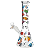 Pulsar Building Blocks Beaker Glass Water Pipe | 10" | 14mm F