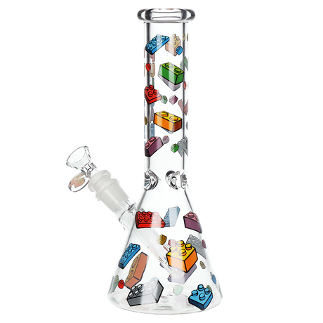 Pulsar Building Blocks Beaker Glass Water Pipe | 10" | 14mm F