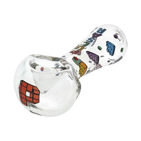 Pulsar Building Blocks Glass Spoon Pipe | 4.5" | 3ct Bundle