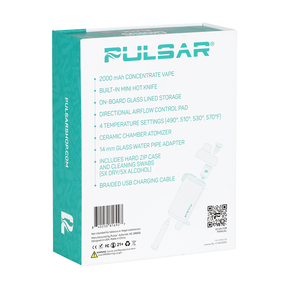 Pulsar Chorus Concentrate Vaporizer + Mini Hot Knife | 2000mAh