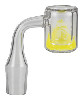 Pulsar Quartz Banger with Color-Changing Thermal Core, 19mm Male Side View