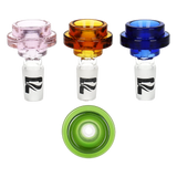 Pulsar Cool Ring Herb Slide | 14mm M | Assorted Colors | 9ct Display