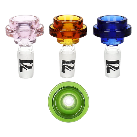 Pulsar Cool Ring Herb Slide | 14mm M | Assorted Colors | 9ct Display