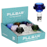 Pulsar Cool Ring Herb Slide | 14mm M | Assorted Colors | 9ct Display
