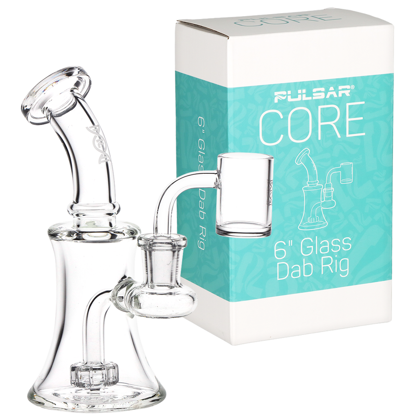Pulsar CORE Glass Dab Rig | 6" | 14mm F