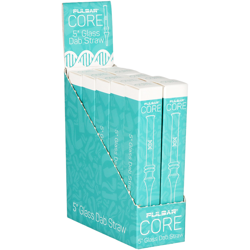 Pulsar CORE Quartz Dab Straw | 5" | 10ct Display