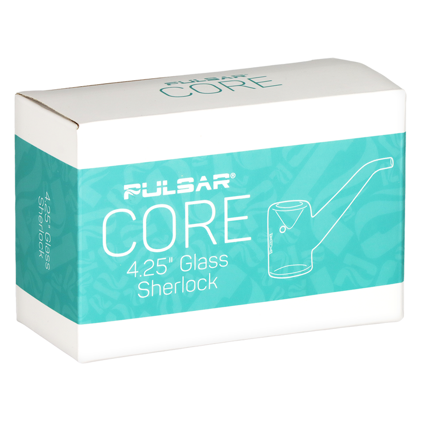 Pulsar CORE Sherlock Glass Hand Pipe | 4.25"