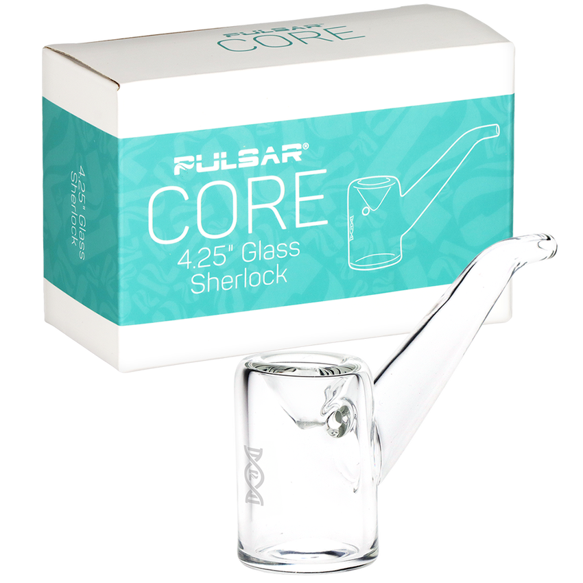 Pulsar CORE Sherlock Glass Hand Pipe | 4.25"