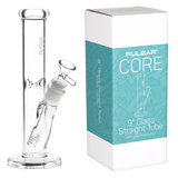 Pulsar CORE Straight Tube Glass Water Pipe | 9" | 14mm F