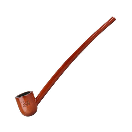Pulsar Rosewood Sherlock Hand Pipe with Deep Bowl for Dry Herbs, 9" Length Side View