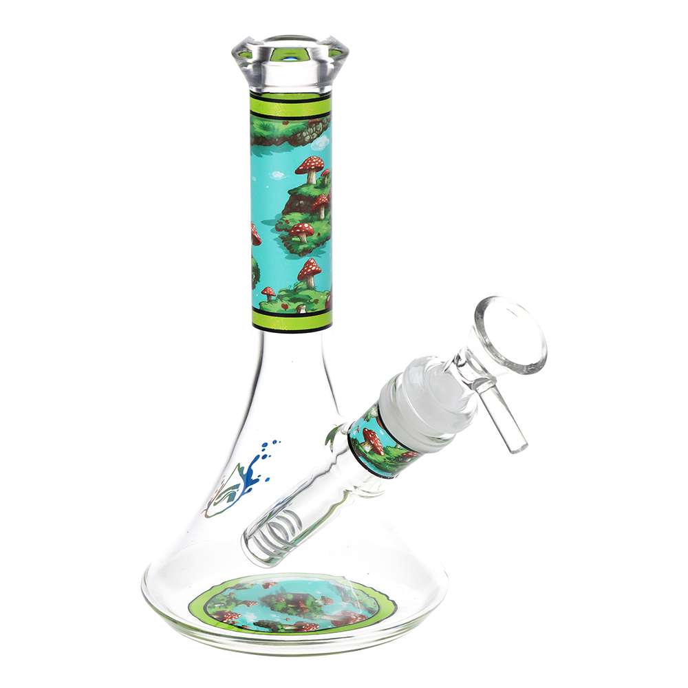 Pulsar Design Series Flared Beaker Glass Water Pipe | 6.75" | 14mm F
