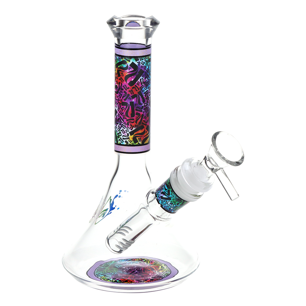Pulsar Design Series Flared Beaker Glass Water Pipe | 6.75" | 14mm F