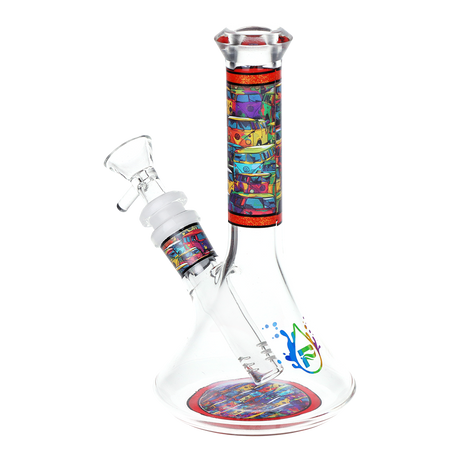 Pulsar Design Series Flared Beaker Glass Water Pipe | 6.75" | 14mm F