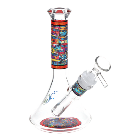 Pulsar Design Series Flared Beaker Glass Water Pipe | 6.75" | 14mm F