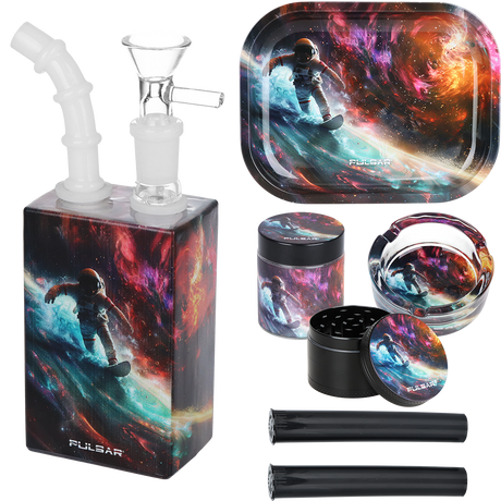 Pulsar Design Series Juicebox Water Pipe Smoker's Travel Kit