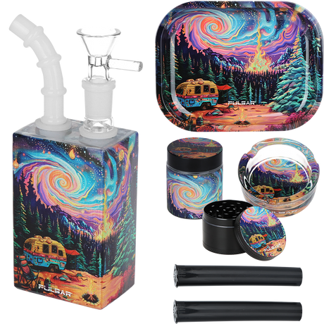 Pulsar Design Series Juicebox Water Pipe Smoker's Travel Kit