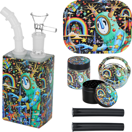 Pulsar Design Series Juicebox Water Pipe Smoker's Travel Kit
