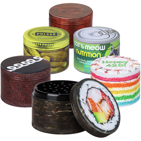 Pulsar Design Series V3 Aluminum Grinder | 4pc | 2.5"