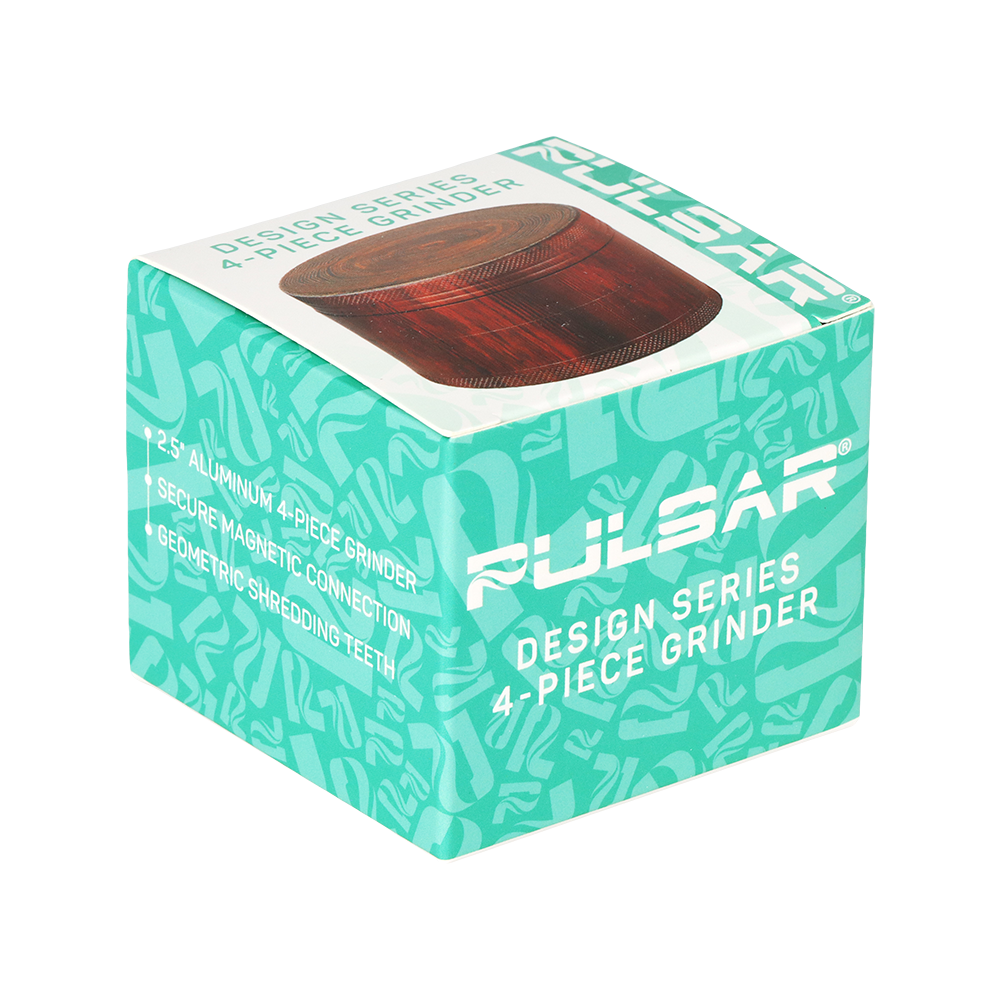 Pulsar Design Series V3 Aluminum Grinder | 4pc | 2.5"