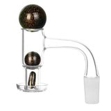 Pulsar Dichro Terp Slurper Marble Set for dab rigs, side view on white background