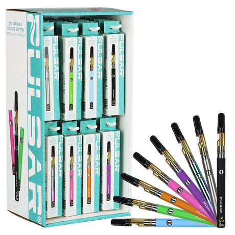 Pulsar Digital Display Slim Variable Voltage 510 Vape Battery | 400mAh