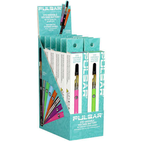 Pulsar Digital Display Slim Variable Voltage 510 Vape Battery | 400mAh