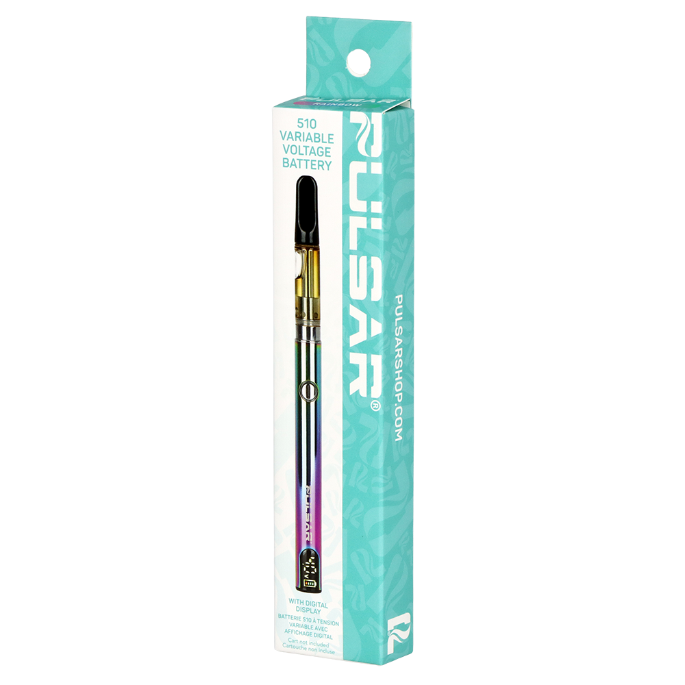 Pulsar Digital Display Slim Variable Voltage 510 Vape Battery | 400mAh