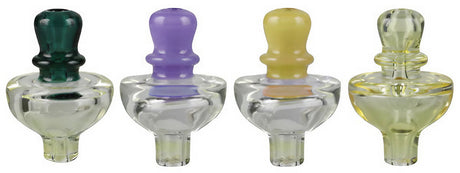 Pulsar Directional Carb Caps in various colors, 28mm, made of Borosilicate Glass, front view