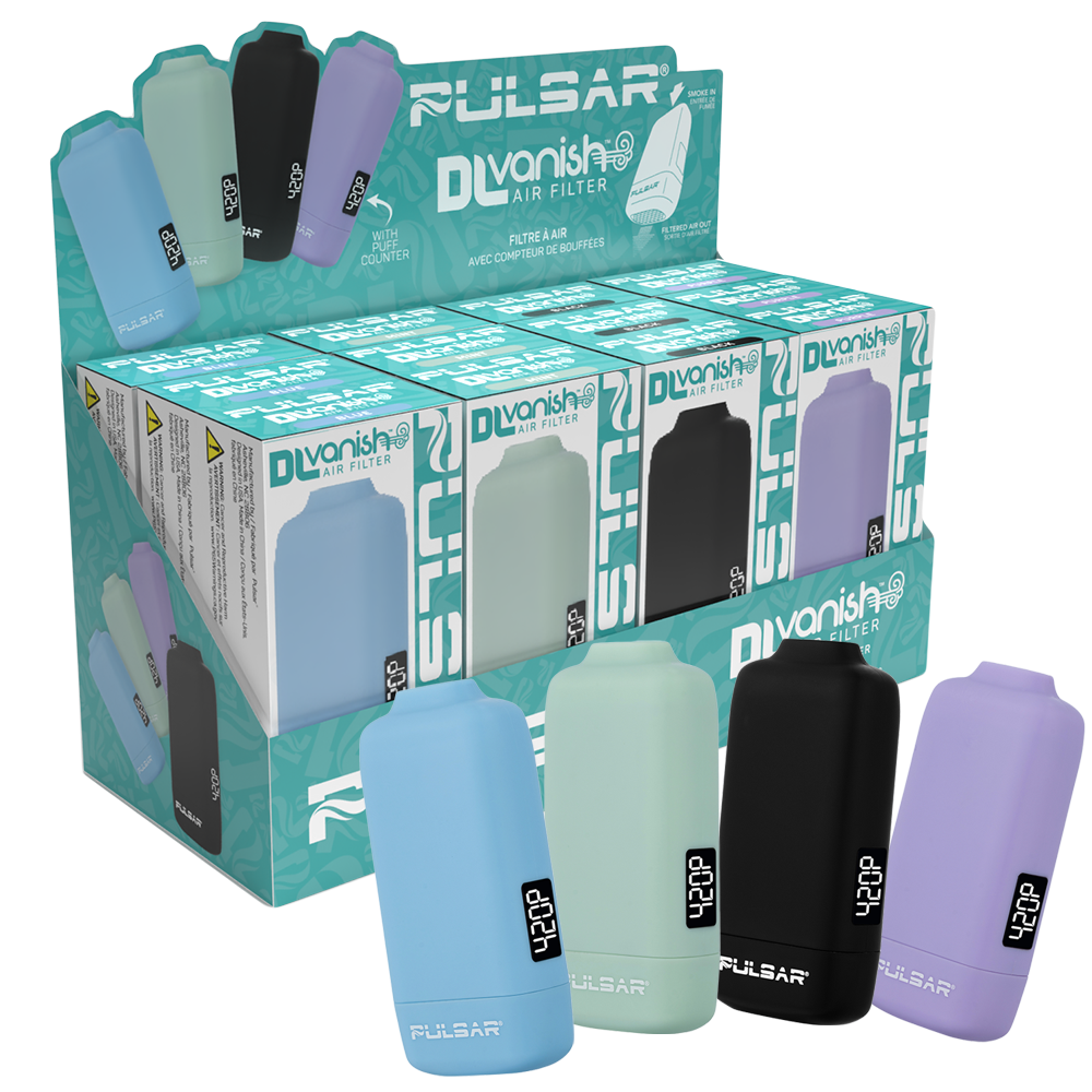 Pulsar DL Vanish Personal Air Filter with Puff Counter