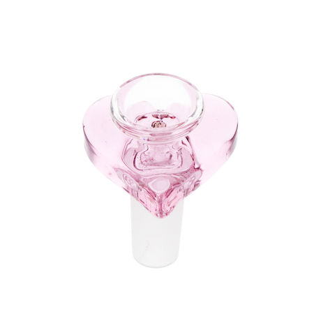 Pulsar Double Kiss Heart Glass Water Pipe | 11" | 14mm F